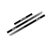 Adesivi per cofano Laterale portiera Auto 3 pezzi, per Fiesta MK7 MK8 MK5 MK6 ST Decalcomania in vinile per Auto Strisce FAI da te Personalizzate Accessori decorativi sportivi