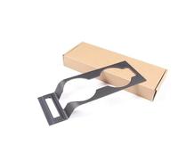 Adesivo Per Cornice Pannello Di Controllo Centrale Auto In Vera Fibra Di Carbonio Per Portabicchiere Per Subaru Per BRZ 2022(Matte Carbon Fiber)