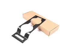 Adesivo Per Cornice Pannello Di Controllo Centrale Auto In Vera Fibra Di Carbonio Per Portabicchiere Per Subaru Per BRZ 2022(Real Carbon Fiber)