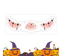 Adesivo Per Gli Occhi Di Halloween - Halloween Per Donne | Occhi Spaventosi Adesivi, Trucco Macabro Pipistrello Zucca Impronta Manuale Decorazioni Adesive Per Festa Halloween Donne Carnevale Festival