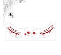 Adesivo Per Gli Occhi Di Halloween - Halloween Per Donne | Occhi Spaventosi Adesivi, Trucco Macabro Pipistrello Zucca Impronta Manuale Decorazioni Adesive Per Festa Halloween Donne Carnevale Festival