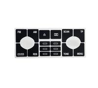 Adesivo Pulsante Para A4 B6 A6 Calcomanías De Reparación De Botones Para Grabadora De CD Y Casete