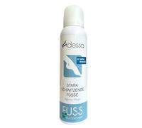 Adessa Espuma para pies antisudor vegana con aceite de almendras y pantenol, 150 ml