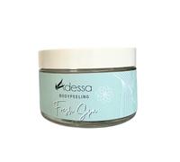 Adessa Exfoliante corporal de sal marina Fresh Spa, 200 ml, con aceite de coco y aceite de almendras