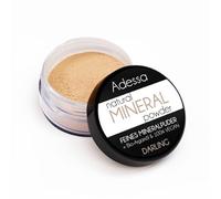 Adessa Polvo mineral natural suelto, 10 gramos, Darling, polvo mineral matificante con aceite de argán