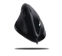 Adesso iMouse E7 - Ratón (Izquierda, Óptico, USB, 6400 DPI, Negro)