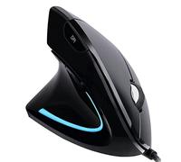 Adesso IMOUSE E9 - Ratón (Izquierda, Óptico, USB, 2400 DPI, Negro)