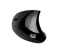 Adesso iMouse E9 - Ratón (Izquierda, Óptico, USB, 2400 DPI, Negro)