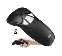 Adesso iMouse P30 Air Mouse GO Plus - Controlador de cursor inalámbrico USB para TV, proyector, cámara de Seguridad, CCTV, Escritorio, portátil, clicker de presentación con Soporte de Carga