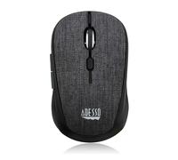 Adesso iMouse S80B - Ratón (Ambidextro, Óptico, RF inalámbrico, 1600 DPI, Negro,