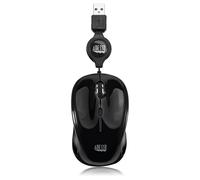 Adesso iMouse S8B LED con cable óptico USB retráctil Mini Mouse