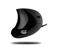 Adesso iMouseE1 - Vertical Ergonomic Illuminated Optical 6-Button USB Mouse - Ri