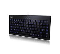 Adesso SlimTouch 110 - Teclado (USB, Universal, Universal, Mini, Derecho, Negro)