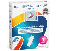 ADESTE Prueba Helicobacter Pylori | Test H. Pylori en Casa con Muestra de Heces para Detectar Infección Estomacal | Alta Precisión 97,8% | Resultado en 10 Minutos | Fácil de Usar