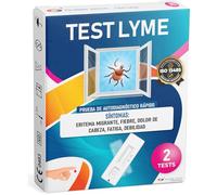 ADESTE TEST BORRELIOSIS RÁPIDO - Prueba casera para el diagnóstico de la enfermedad de Lyme. Paquete de 2 tests
