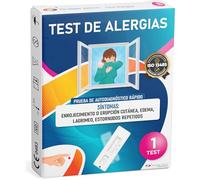 ADESTE TEST DE ALERGIAS - Test alergia casero rápido para detectar los niveles de IgE en sangre. Determina la presencia de alergias