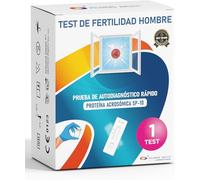 ADESTE Test de Fertilidad Hombre SP-10 | Test Espermatozoides Hombre - Detecta Bajo Recuento de Espermatozoides | Fácil de Usar | Precisión del 98,2 % | Resultado en 5 Minutos