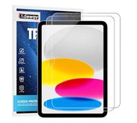 Adeway 2 Pack Protector de Pantalla para iPad 11th A16-10th Gen(iPad A16 11-inch 2025-10.9-inch 2022), Vidrio Templado, Resistente a Rasguños, Pantalla Clara, Compatible con Apple Pencil