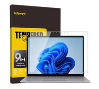 Adeway Microsoft Surface Laptop 6/5/4/3/2/1- (13.5 pulgadas) protector de pantalla, protector de pantalla antihuellas/alta sensibilidad/vidrio templado