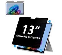 Adeway Protector de pantalla de privacidad para Surface Pro 11/10/9/8/X 13 pulgadas, nano magnético, antiespía, extraíble, luz azul y bloqueo UV, antirreflejos