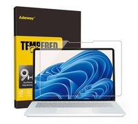 Adeway Protector de pantalla de Surface Laptop Studio 2/1, ultra sensible/HD transparente/fácil instalación, protector de pantalla de vidrio templado de 14.4 pulgadas (Modelo 2029/1964)