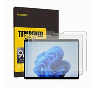Adeway Protector de pantalla vidrio templado con textura de papel para Surface Pro 11/10/9/8/X (13 pulgadas, 2024), ideal para escribir y tomar notas, protección confiable, ajuste perfecto - 2 Piezas