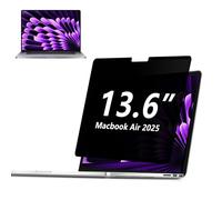 Adeway Protector de Privacidad para MacBook Air 13.6" (2022-2025, A2681 A3113, A3240), Anti-espía, Fijación Magnética, Adhesivo Nano, Reducción de Luz Azul y Anti-Reflejo, Ideal para Oficina y Viajes