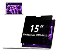 Adeway Protector de Privacidad para MacBook Air 15" (2023-2025, M2-M4), Anti-espía, con Fijación Magnética y Adhesivo Nano, Reduce Luz Azul y Anti-Reflejo, Perfecto para Oficina y Viajes.