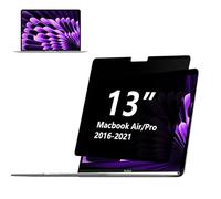 Adeway Protector de Privacidad para Macbook Pro 13" (2016-2022, M1, M2) / Macbook Air 13" (2018-2021, M1), Anti-espía, Reducción de Luz Azul y Anti-Reflejo, Ideal para Oficina y Viajes