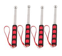 Adfaga 4 Piezas Herramienta de Varilla Telescópica Portátil Extensible Pluma Larga Palo de Recogida Herramienta de Inspección del Hogar 120 cm Acero Inoxidable Resistente con Mango