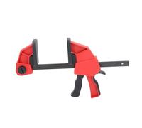 Adfaga Abrazadera de barra de 6 pulgadas, resistente, 235 kg, fuerza de sujeción, liberación rápida, tipo F, herramienta de carpintería ajustable para carpinteros, metalúrgicos, en