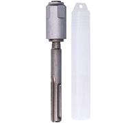 Adfaga Adaptador convertidor de taladro Vástago redondo hexagonal largo Convertir diámetro de cabeza de 34 mm Superficie pulida con chorro de a prueba de acero al cromo vanadio de