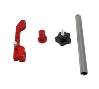 Adfaga AL CLAMP PARA DIG de 19 mm Alojamiento de aluminio de servicio pesado Carpa de carpintería de carpintería con perros de banco para una pieza de trabajo segura fijación de me