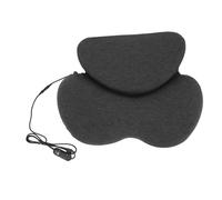 Adfaga Almohada de Espuma viscoelástica con calefacción, 4 ajustes de Temperatura, 4 Opciones de Temporizador, Soporte ergonómico Alimentado por USB para Viajes, Oficina, hogar, gr
