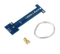 Adfaga Antena helicoidal de 4 Brazos Polarización Circular de Haz Ancho de Alta Ganancia para relé de posicionamiento de meteorología aeroespacial Conector Macho SMA 1.6G Módulo de (Azul)