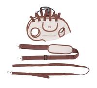 Adfaga Arnés de elevación Ajustable para Perros con Tela Oxford Transpirable para Perros pequeños Gatos Accesorios de Viaje para Caminar al Aire para Mascotas (yo)