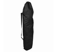 Adfaga Bolsa para monopatín Longboard, Mochila Impermeable y Duradera para monopatines de hasta 46 Pulgadas, Hecha de Tela Oxford 600D, Color Negro, tamaño 120x38CM