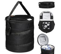 Adfaga Bolsa térmica para Carrito de Golf con Aislamiento, Plegable, de Primera Calidad, a Prueba de Fugas, con Correa Ajustable para el Hombro, para Viajes de Golf, Camping, Playa