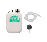 Adfaga Bomba de Aire para Acuario Bomba de oxígeno portátil alimentada por batería con Manguera y Piedra de Burbujas para peceras Pesca al Aire Viajes Cebo en Movimiento Enfriamie