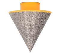 Adfaga Broca de biselado de diamante de primera calidad, herramienta de fresado de avellanador 5/8 en 11 para granito, mármol, cerámica, pulido para agrandar agujeros, grado profes (48mm)