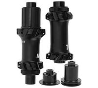 Adfaga Bujes de bicicleta de montaña M1 Buje trasero delantero de tiro recto de alto rendimiento 28 orificios Núcleo 54T HG Aleación de aluminio liviana para montar en senderos 15x