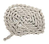 Adfaga Cadena de bicicleta 10 velocidades 30 velocidades 9 velocidades 27 velocidades Aleación de aluminio Ligera Duradera A prueba de herrumbre Cargable Compatible para bicicleta (F10)