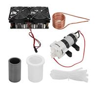 Adfaga Calentador de inducción de 2500 W, módulo de Calentamiento por inducción ZVS, máquina Industrial de fusión de Metales con crisol de Grafito para Temple y recocido de Oro, pl