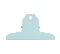 Adfaga Clips Clips de papel Clips de metal Durable Sujeción fuerte Mango cómodo A prueba de herrumbre para oficina Hogar Suministros de oficina Organizar documentos Archivos Fotos (Verde claro)