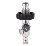 Adfaga Conector rápido Inflable de Cobre de CO2 Premium con Mango de plástico de inflado Resistente para Tanques de Agua Cilindros Aplicaciones de Alta presión Material de Cobre 2