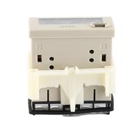 Adfaga Contador eléctrico digital Totalizador H7EC N Pantalla LCD de 8 dígitos Dispositivo de conteo de entrada sin voltaje para equipos y maquinaria industriales Instalación de mo