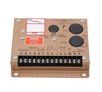 Adfaga Controlador electrónico de velocidad del motor, regulador de alto rendimiento para generadores y motores, respuesta rápida, regulación de velocidad estable, carcasa de aleac