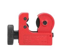 Adfaga Cortatubos profesional con rodamiento de bolas, herramienta de corte de alta precisión de acero aleado para tubos de cobre y aluminio de 3 a 16 mm, tamaño compacto y constru