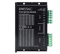 Adfaga DM556C Controlador de motor paso a paso Alta precisión 32 bits DSP Tecnología de micropasos Placa controladora CNC para máquinas de grabado Plotters de corte Carcasa de meta