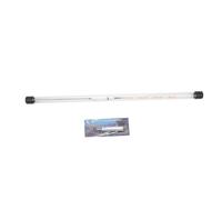 Adfaga Flotador de Pesca Luminoso Bobber de Pesca electrónico con Tubo de Almacenamiento para Pesca de día Nocturno Carpa Carpa herbívora Grande Material ABS Negro Blanco (BC-005)